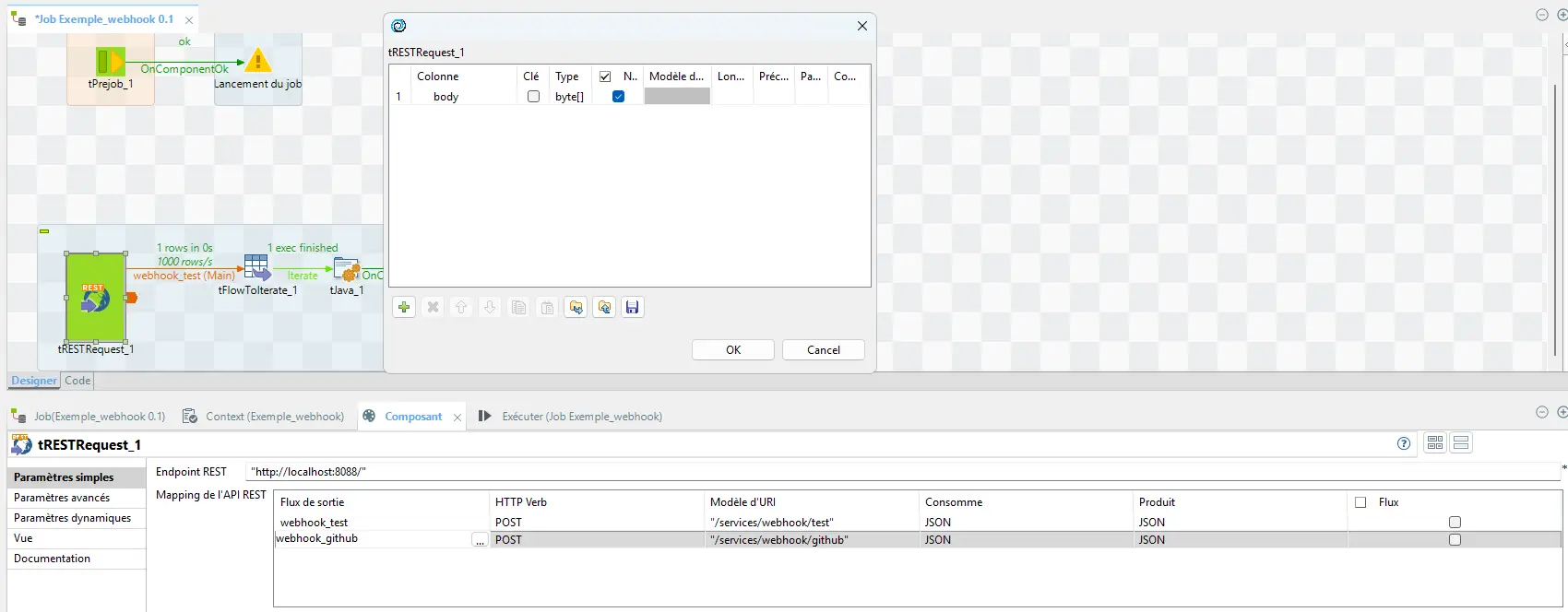 Ajout d'une branche pour l'API Github