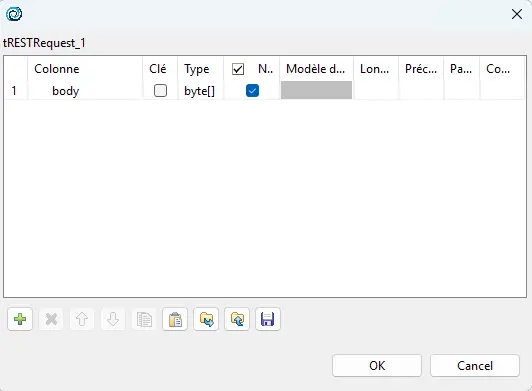 tRESTRequest, une route, le webhook Talaxie