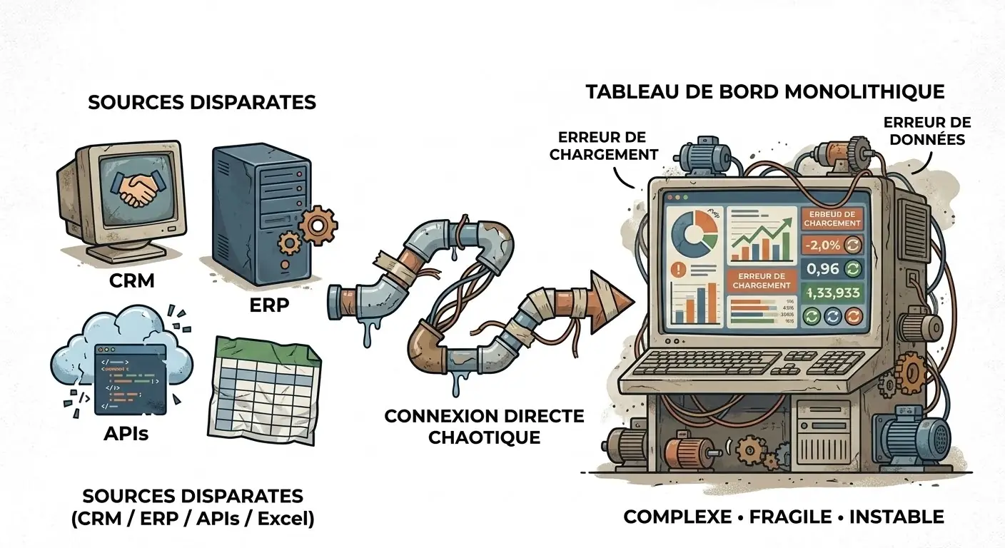 Brancher directement ses sources sur un outil de BI