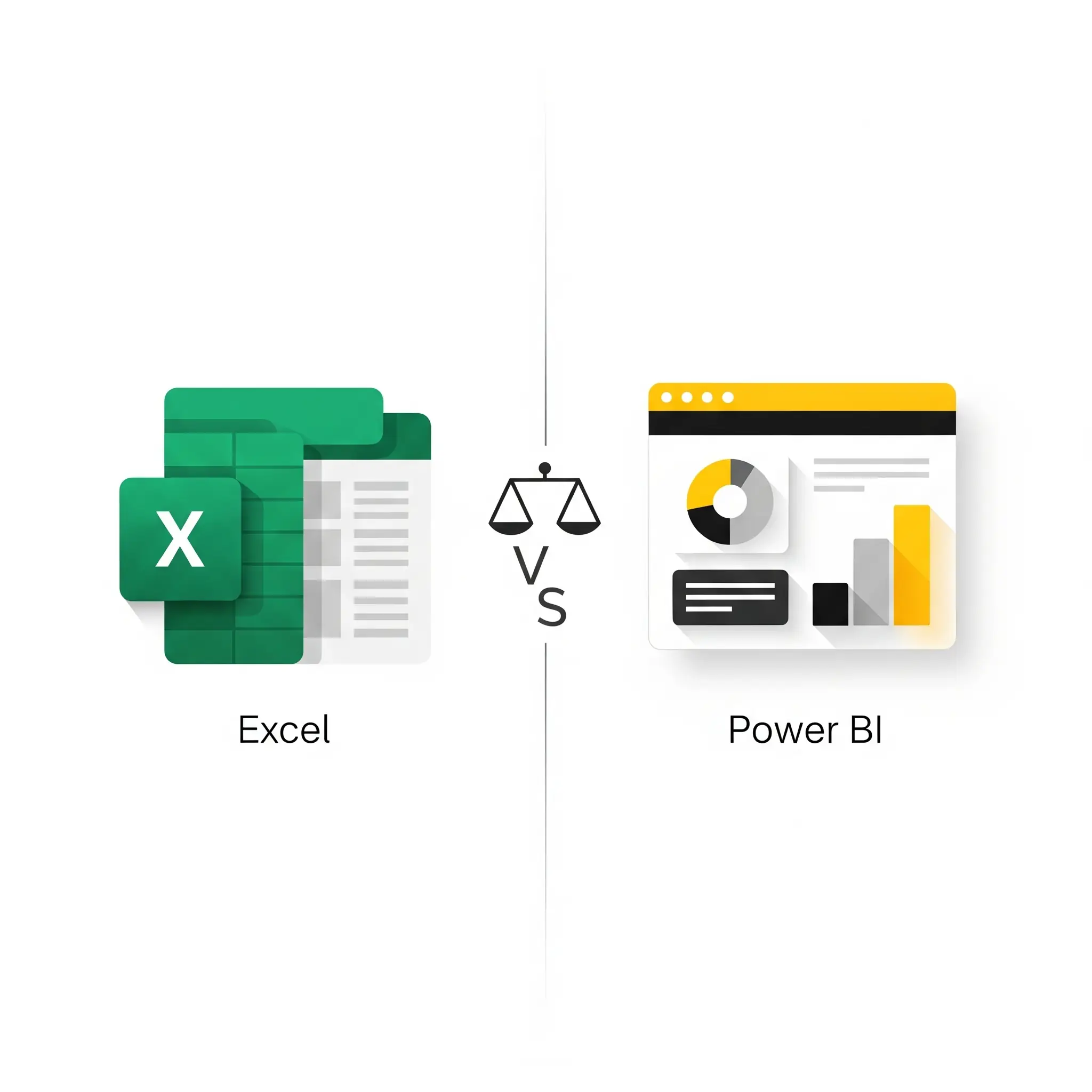 Comparaison Excel et Power BI pour une PME